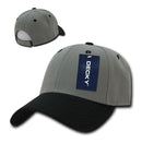 Decky Low Crown Plain Two Tone Curved Bill 6 Panel Dad Hats Caps-Serve The Flag 11 image