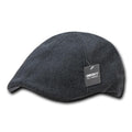Decky Melton 6 Panel Wool Woven Ivy Sports Comfort Hats Caps-Serve The Flag