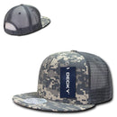 Decky Military Army Camo Acu Ripstop Flat Bill Trucker Cotton Hats Caps-Serve The Flag 3 image