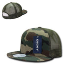 Decky Military Army Camo Acu Ripstop Flat Bill Trucker Cotton Hats Caps-Serve The Flag 9 image