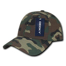Decky Military Camo Army Woodland Acu Low Crown Structured Ripstop Hats Caps-Serve The Flag 15 image