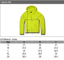 Decky Neon Yellow Full Zip Up Hoodie Hooded Sweatshirt Unisex-Serve The Flag 2 image