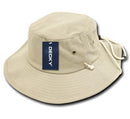 Decky Original Aussie Drawstring Boonie Bucket Fishing Outback Caps Hats-Serve The Flag 11 image