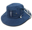 Decky Original Aussie Drawstring Boonie Bucket Fishing Outback Caps Hats-Serve The Flag 12 image