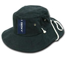 Decky Original Aussie Drawstring Boonie Bucket Fishing Outback Caps Hats-Serve The Flag 9 image