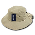 Decky Original Aussie Drawstring Boonie Bucket Fishing Outback Caps Hats-Serve The Flag