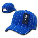 Decky Pin Striped Pinstriped 100% Acrylic High Crown Baseball Hats Caps-Serve The Flag 12 image