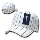 Decky Pin Striped Pinstriped 100% Acrylic High Crown Baseball Hats Caps-Serve The Flag 14 image