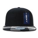 Decky Plaid Flat Bill Snapbacks 6 Panel Baseball Hats Caps Unisex-Serve The Flag 29 image