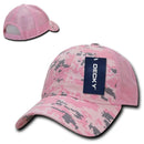 Decky Relaxed Camo 6 Panel Pre Curved Bill Trucker Baseball Caps Hats-Serve The Flag 6 image