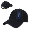 Decky Relaxed Heavy Duty Denim Low Crown Caps Hats-Serve The Flag