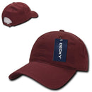 Decky Relaxed Soft Low Crown Dad Washed Cotton Polo Vintage 6 Panel Caps Hats-Serve The Flag 34 image