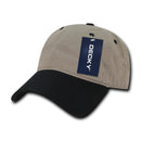 Decky Relaxed Soft Low Crown Dad Washed Cotton Polo Vintage 6 Panel Caps Hats-Serve The Flag 70 image