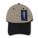 Decky Relaxed Soft Low Crown Dad Washed Cotton Polo Vintage 6 Panel Caps Hats-Serve The Flag 71 image