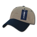 Decky Relaxed Soft Low Crown Dad Washed Cotton Polo Vintage 6 Panel Caps Hats-Serve The Flag 76 image