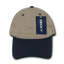 Decky Relaxed Soft Low Crown Dad Washed Cotton Polo Vintage 6 Panel Caps Hats-Serve The Flag 77 image