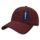 Decky Relaxed Soft Low Crown Dad Washed Cotton Polo Vintage 6 Panel Caps Hats-Serve The Flag 81 image