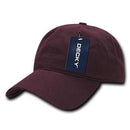 Decky Relaxed Soft Low Crown Dad Washed Cotton Polo Vintage 6 Panel Caps Hats-Serve The Flag 89 image