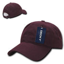 Decky Relaxed Soft Low Crown Dad Washed Cotton Polo Vintage 6 Panel Caps Hats-Serve The Flag 24 image