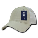 Decky Relaxed Trucker 6 Panel Pre Curved Bill Baseball Caps Hats-Serve The Flag 23 image