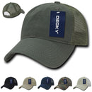 Decky Relaxed Trucker 6 Panel Pre Curved Bill Baseball Caps Hats-Serve The Flag 2 image