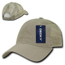 Decky Relaxed Trucker 6 Panel Pre Curved Bill Baseball Caps Hats-Serve The Flag 4 image