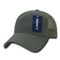 Decky Relaxed Trucker 6 Panel Pre Curved Bill Baseball Caps Hats-Serve The Flag