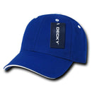 Decky Sandwich Visor Pro Style Two Tone Constructed 6 Panel Baseball Hats Caps-Serve The Flag 39 image