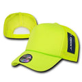 Decky Solid Plain Neon Foam Mesh Trucker Hats Caps Snapback Unisex-Serve The Flag