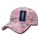 Decky Structured Camouflage Low Crown Pre Curved Bill Dad Caps Hats-Serve The Flag 19 image