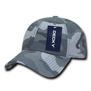 Decky Structured Camouflage Low Crown Pre Curved Bill Dad Caps Hats-Serve The Flag 7 image