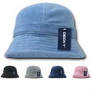 Decky Terry Cloth Fisherman'S Bucket Snug Comfortable Beach Fit Hats-Serve The Flag 2 image