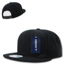 Decky Trendy Flat Bill Snapback Baseball 6 Panel Caps Hats Unisex-Serve The Flag 31 image