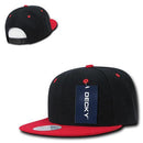 Decky Trendy Flat Bill Snapback Baseball 6 Panel Caps Hats Unisex-Serve The Flag 36 image