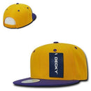 Decky Trendy Flat Bill Snapback Baseball 6 Panel Caps Hats Unisex-Serve The Flag 14 image