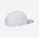 Decky Trendy Paisley Bandana Snapback Two Tone 6 Panel Flat Bill Hats Caps-Serve The Flag 42 image