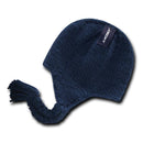 Decky Warm Winter Peruvian Knit Beanies Braided Ear Tails Chullo Caps Hats-Serve The Flag 3 image