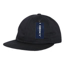 Decky Washed Cotton Relaxed Crown Flat Bill Hip Dad Style Strapback Hats Caps-Serve The Flag 12 image