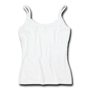 Decky Women'S Cotton Jersey Rib Spaghetti Strap T-Shirt Camisole Tanks-Serve The Flag 7 image