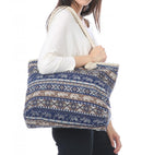 Deluxe Elephant Reusable Grocery Shopping Women Totes Bag With Rope Handles-Serve The Flag 2 image