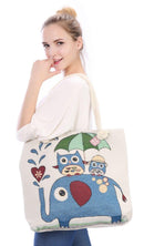 Designer Summer Tote Bags Eco Grocery Gym Work Beach Gifts For Women Wife Mom-Serve The Flag 16 image