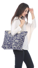 Designer Summer Tote Bags Eco Grocery Gym Work Beach Gifts For Women Wife Mom-Serve The Flag 17 image