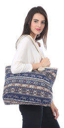 Designer Summer Tote Bags Eco Grocery Gym Work Beach Gifts For Women Wife Mom-Serve The Flag 22 image