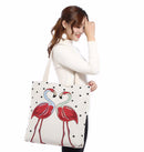 Designer Summer Tote Bags Eco Grocery Gym Work Beach Gifts For Women Wife Mom-Serve The Flag 8 image