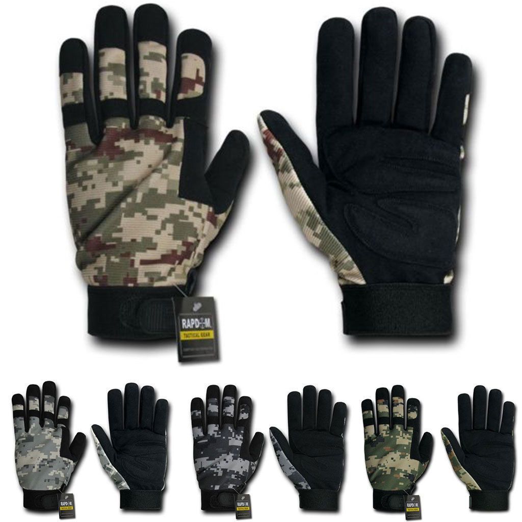 Camouflage Print Knitted Smart Gloves main image 1