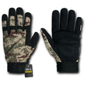 Digital Camo Camouflage Army Outdoor Tactical Hunting Gloves-Serve The Flag