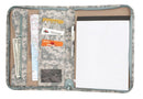 Camouflage Padfolio Organizer ID Holder Notepad Binder Business Office 5 Styles-Serve The Flag 6 image