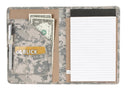 Camouflage Padfolio Organizer ID Holder Notepad Binder Business Office 5 Styles-Serve The Flag 3 image