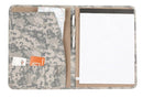 Camouflage Padfolio Organizer ID Holder Notepad Binder Business Office 5 Styles-Serve The Flag 14 image
