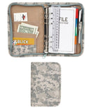Camouflage Padfolio Organizer ID Holder Notepad Binder Business Office 5 Styles-Serve The Flag 2 image